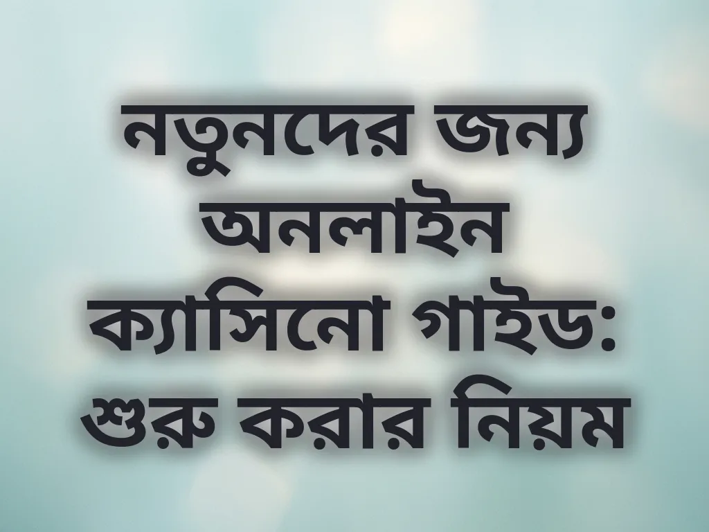 নতুনদের গাইড